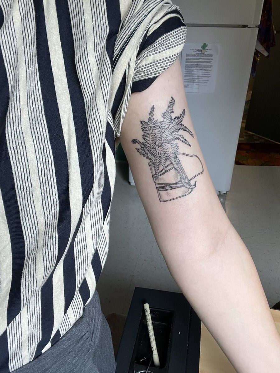 ourflagmeansles's tweet photo. Second skin is off now. I’m in loveeeeee #ofmd #ofmdtattoo #OFMD https://t.co/FskGbMAGAr