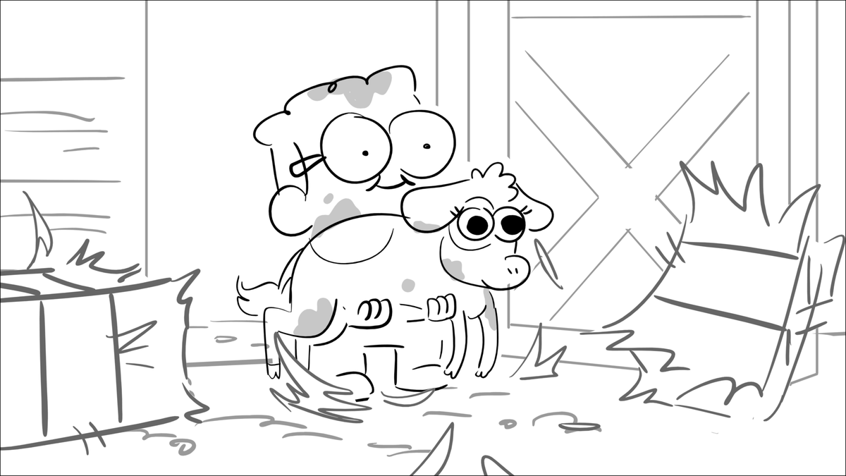 6. of course i would get a scene where i had to draw birthing fluids. of course. 