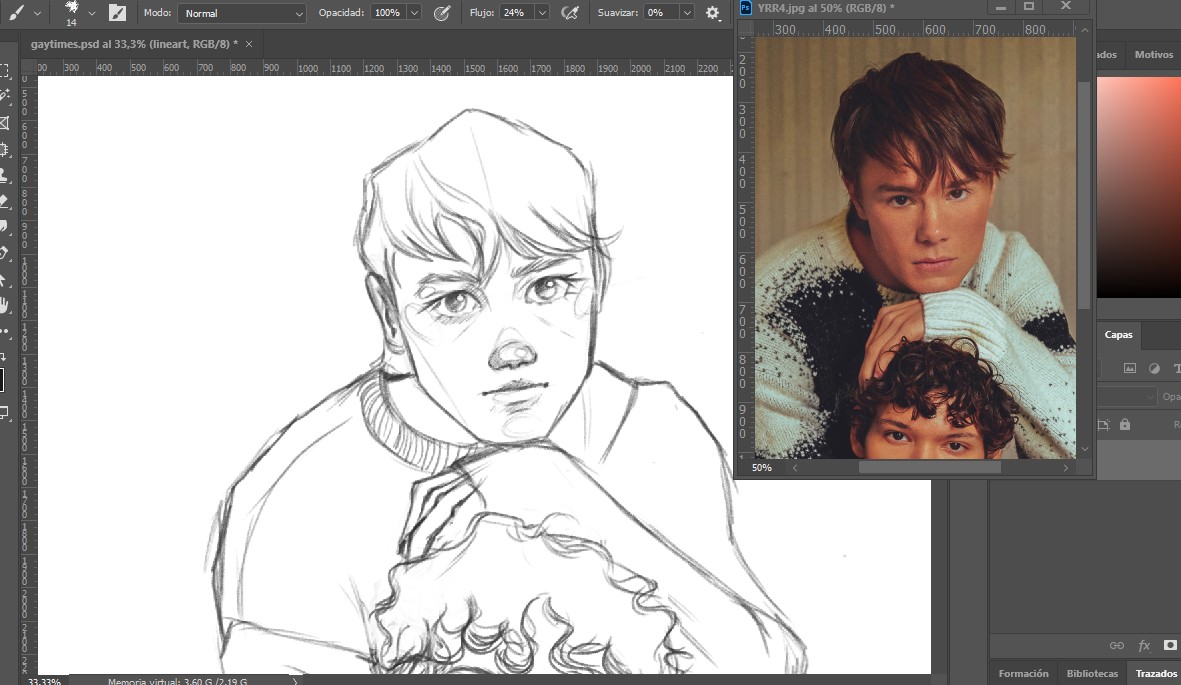 itsalusart's tweet photo. i love how this is turning out...
#YoungRoyals https://t.co/wXoK5j0LxQ