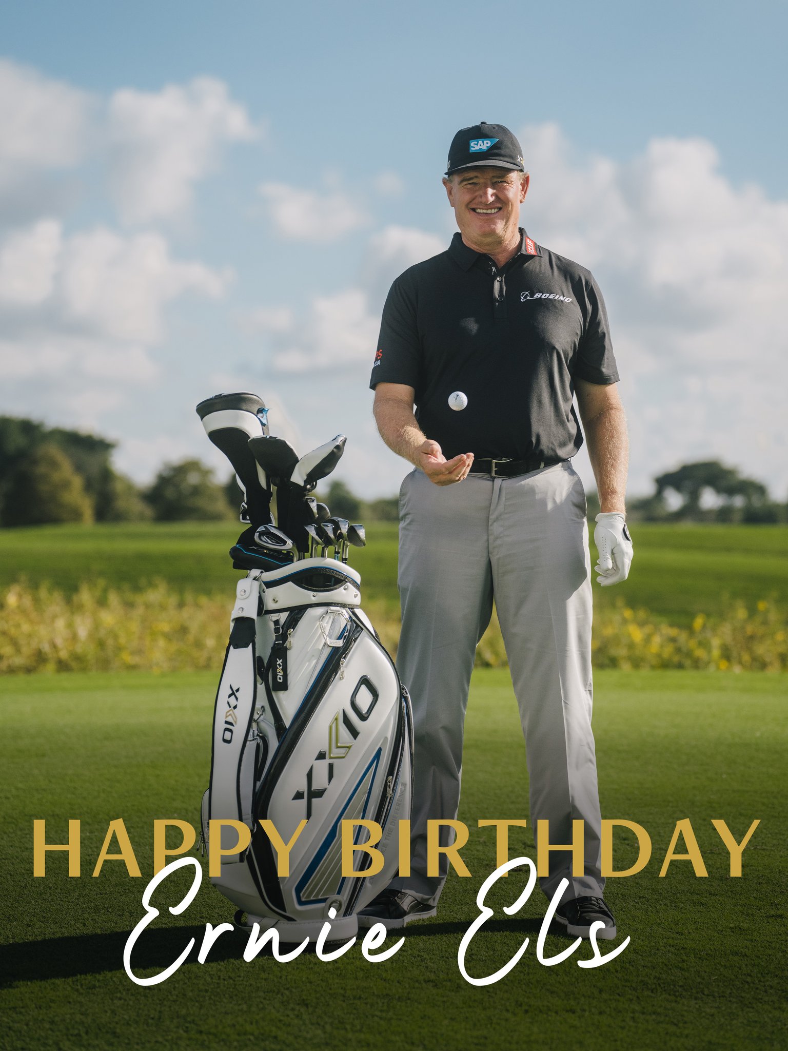 Wishing the happiest of birthdays to our XXIO Global Ambassador, Ernie Els! Happy birthday  