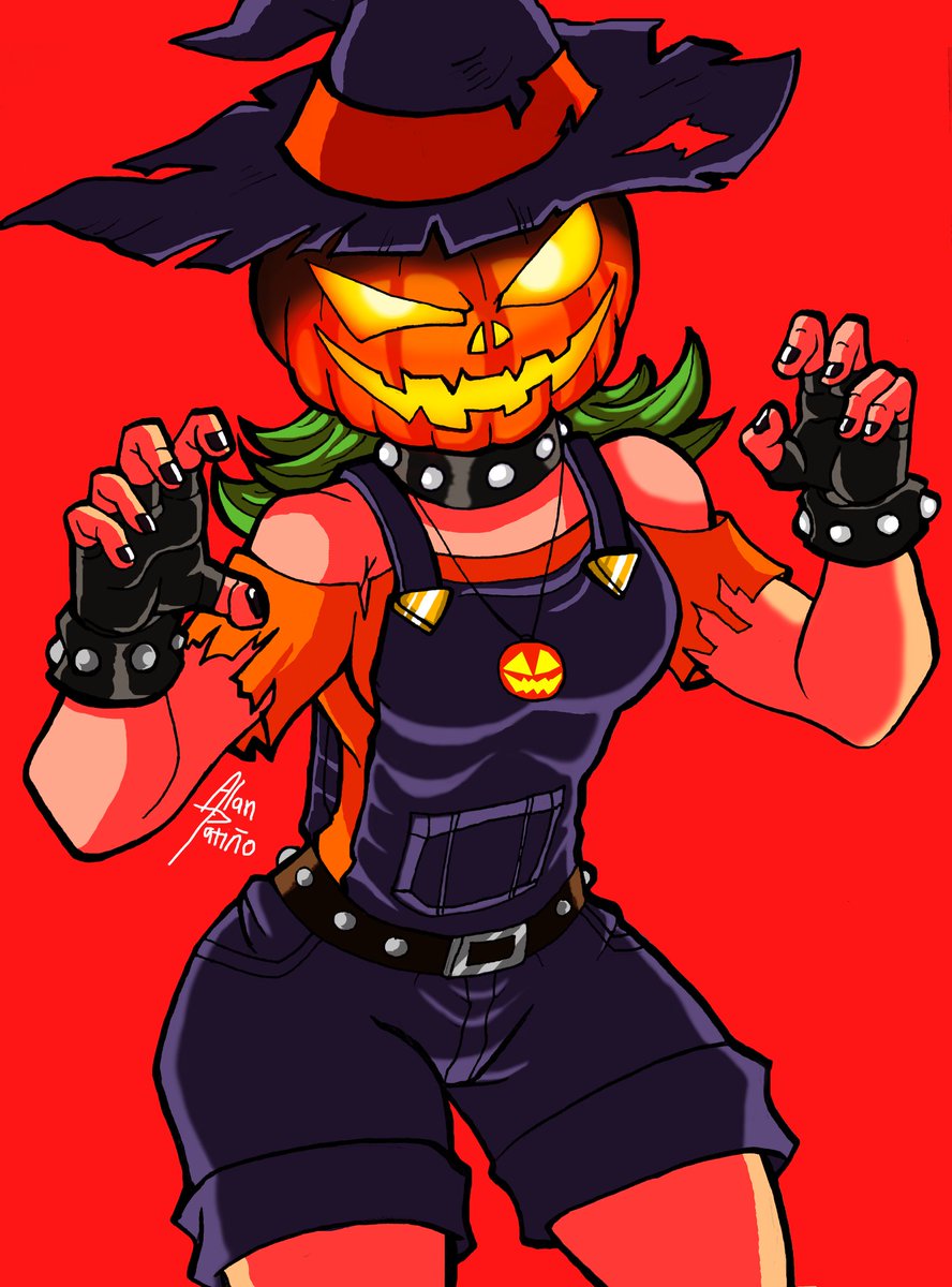 Acehazashi's tweet photo. Una nueva Oc para el mes #spooky
Su nombre es JENNIE O'LANTERN
#ocart #digitaldraws #digitalcharacter #digitalcharacterdesign #jackolantern #halloweenart #pumpkin #pumpkingirl #olantern #originalcharacterdesign #lineart #sleepyhollow #conceptart #charcterart #spookymonthfanart https://t.co/zDc7SFWIrp
