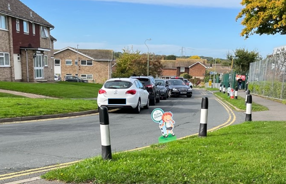 PolegateSchool's tweet photo. Please remember to park legally. We need to ensure that all the children leave school at the end of the day safely. Parking opposite school places all children at risk. https://t.co/orHyAL6m6E