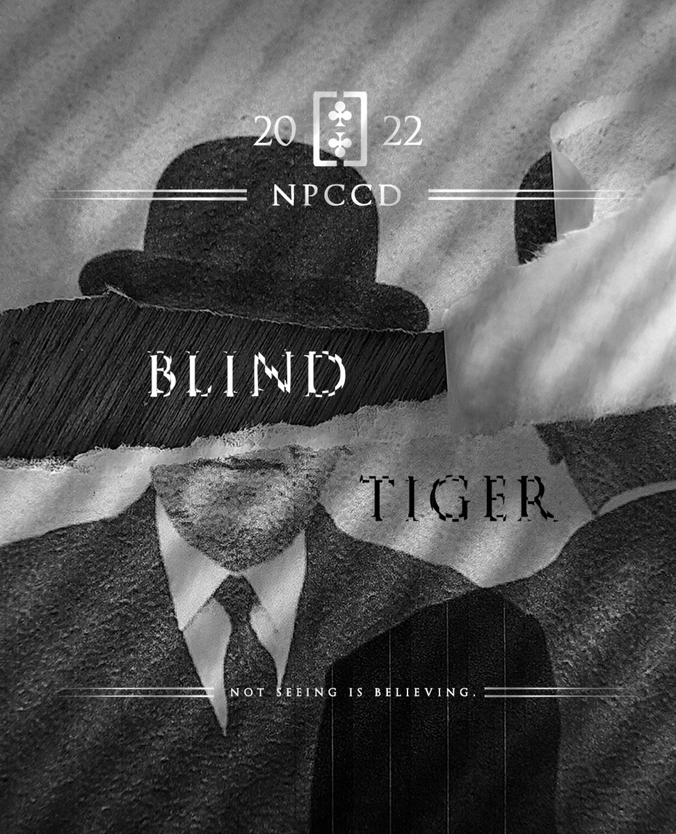 SeasonsCards's tweet photo. The 2022 NPCCD limited series Blind Tiger is now LIVE. This series explores the relationship of our attention with the unseen. Special holiday discount for the first 24 hours. An exclusive 2021 NPCCD deck will be included in a complete Blind Tiger set. 
https://t.co/tTTLEfPUxa https://t.co/piZO3SvBMQ
