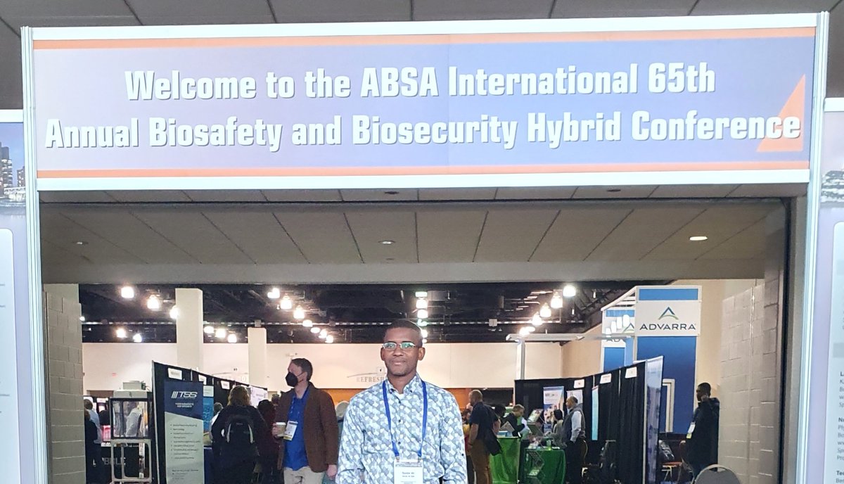 BahSaidal's tweet photo. #ABSA_International #65th Annual Biosafety and Biosecurity Hybrid Conference #ABSA_International #Wisconsin @ABSAOffice https://t.co/Y6tvzbbIJP
