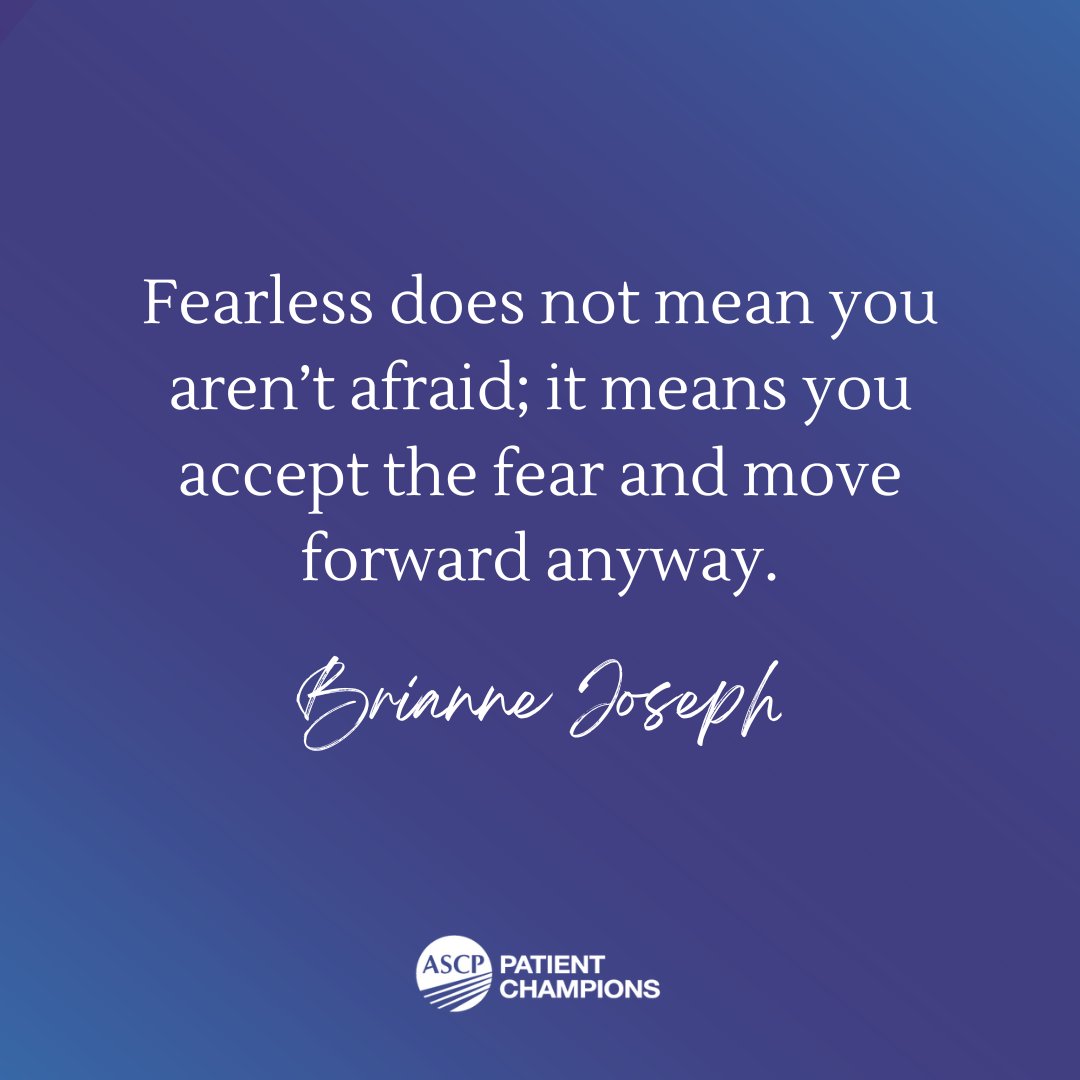 'Fearless does not mean you aren’t afraid; it means you accept the fear and move forward anyway.' - Brianne Joseph