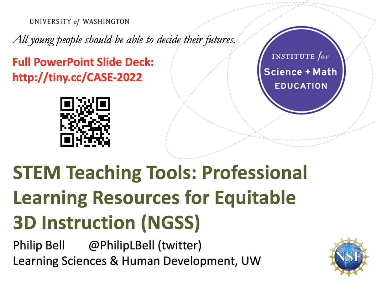 Philip Bell (@philiplbell) on Twitter photo I also ran a follow-on session where participants deeply explored the full <a href="/STEMTeachTools/">STEM Teaching Tools</a> collection. The self-directed learning & planning happening in the small groups was so powerful! Such a privilege to think with everyone.
My slide deck is here…
➡️ tiny.cc/CASE-2022 I also ran a follow-on session where participants deeply explored the full <a href="/STEMTeachTools/">STEM Teaching Tools</a> collection. The self-directed learning & planning happening in the small groups was so powerful! Such a privilege to think with everyone.
My slide deck is here…
➡️ tiny.cc/CASE-2022