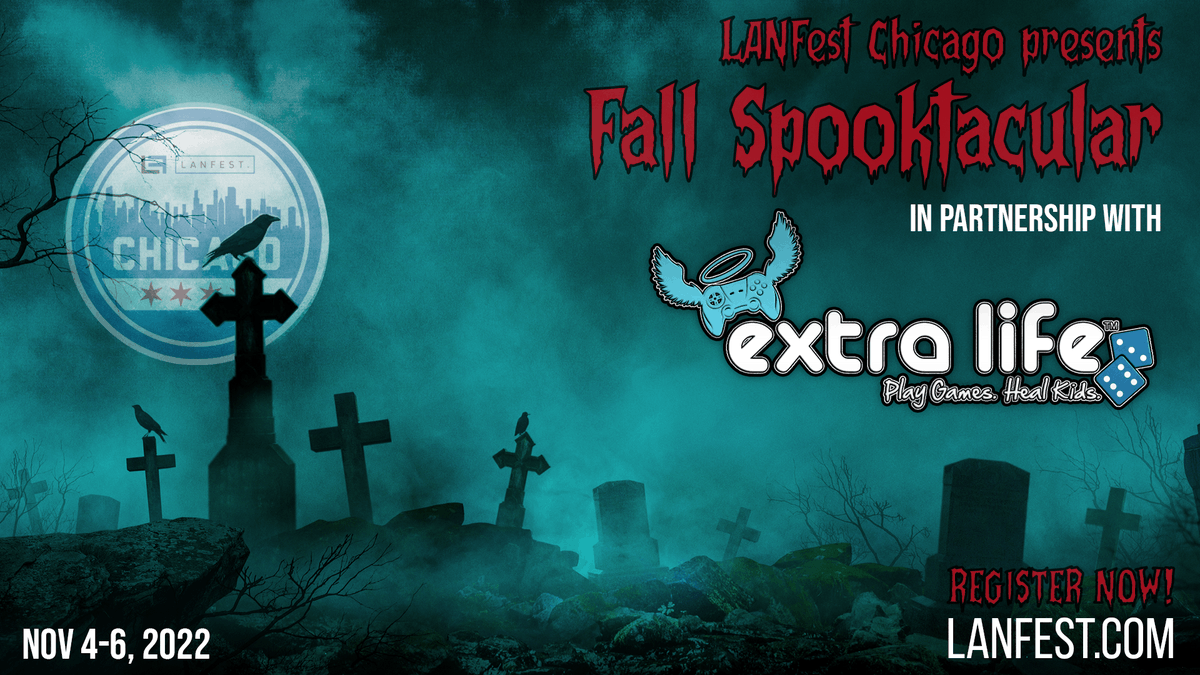 LANFestChicago's tweet photo. Our a 2-day long in-person event raising funds for @ExtraLife4Kids . Their mission statement is to "save and improve the lives of as many children as possible." Help raise $1000 for Extra-Life!
Donate here: https://t.co/VnVT8Rfoea
#LANFest #LANFestChicago... https://t.co/Nv2JqElTDf