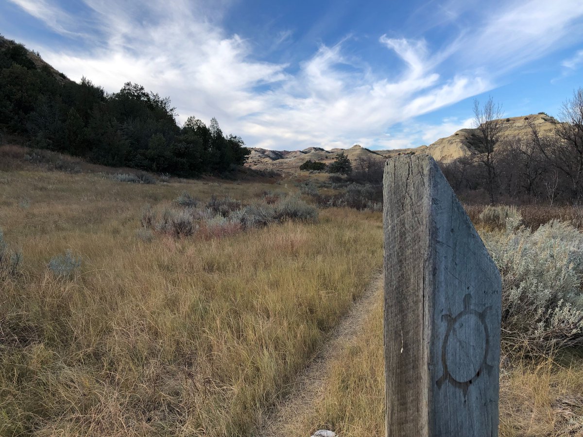 grtplainstrail's tweet photo. The GPT follows the Maah Daah Hey Trail in North Dakota! @MaahDaahHey https://t.co/tTPLfzuJzf