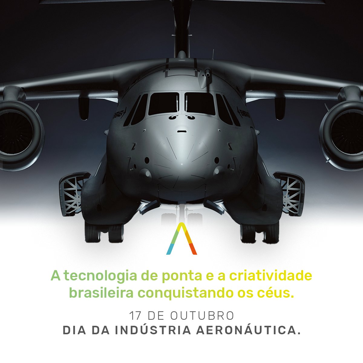 aquare_la's tweet photo. No dia 17 de outubro, comemoramos o dia da Indústria Aeronáutica.

Aproveitamos a data para parabenizar a Embraer, nossa sócia-investidora, que é pioneira em inovação no setor brasileiro e leva o nome de nosso país mais alto sempre. 

#AquarelaAnalytics #embraer #WeareEmbraer https://t.co/ayK6qGHgFp