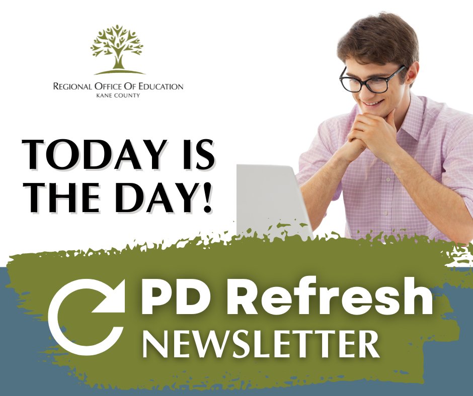 KaneCountyROE's tweet image. KEEP UP WITH THE LATEST EDUCATION TRENDS with the PD Refresh newsletter! Read it now @ conta.cc/3rT3jMW
#K12 #PDRefresh #teachers #newsletter