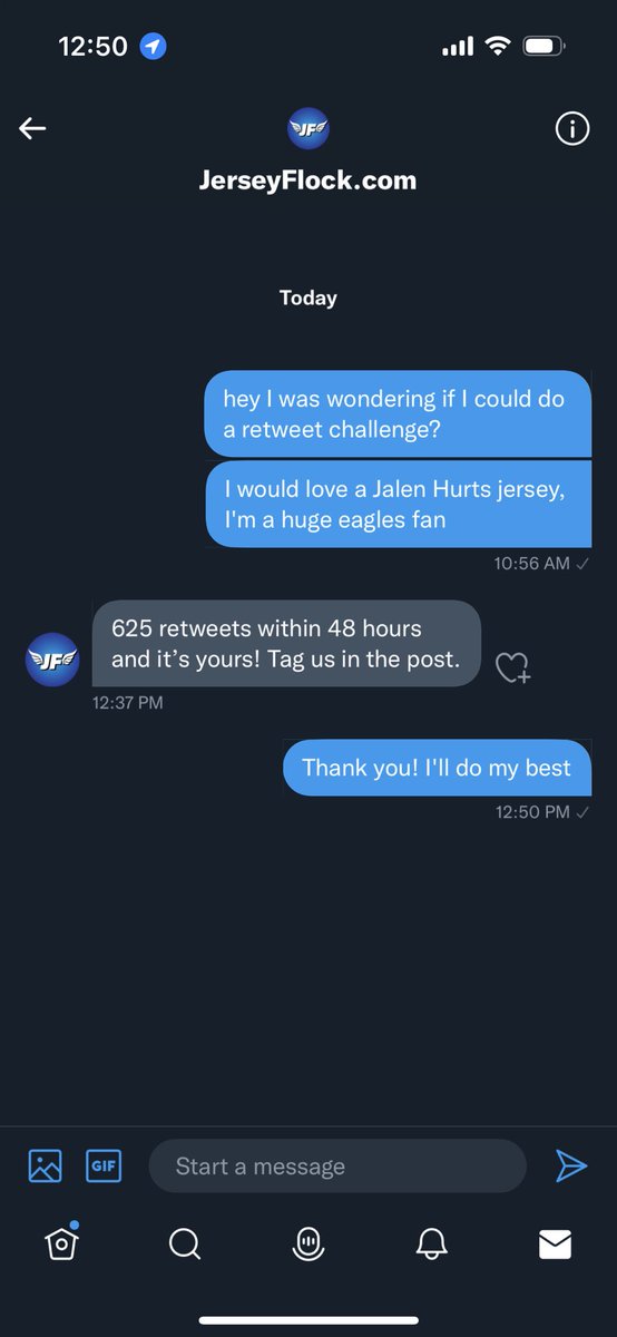 I need 625 retweets in 48 hours to get a Jalen Hurts jersey from <a href="/JerseyFlock/">ShopJerseyFlock.com</a>, please spread the word!