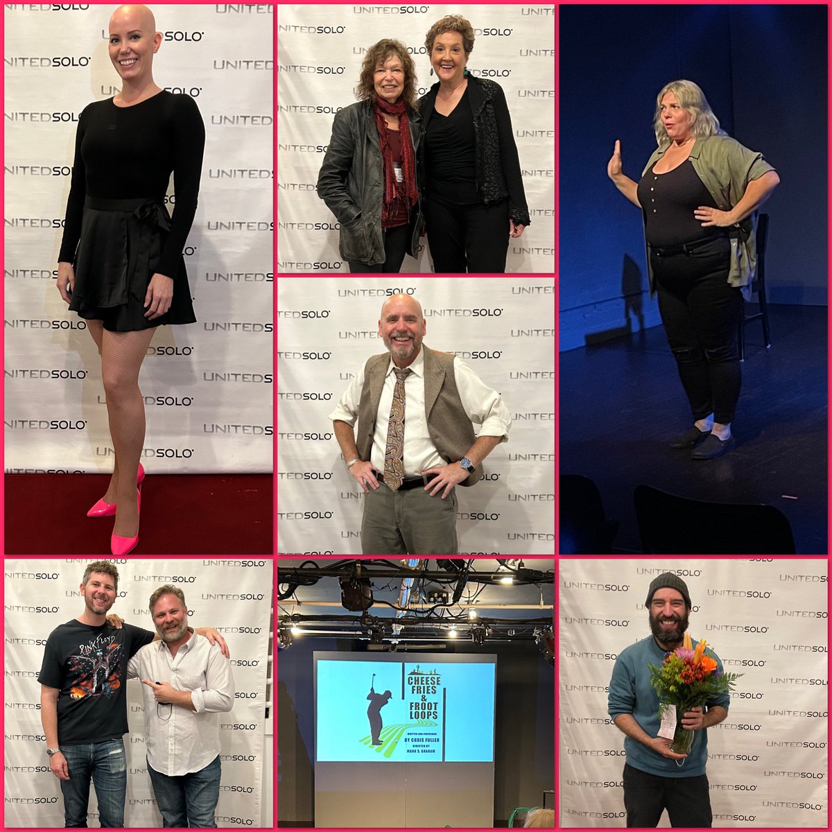Week two is in the books &amp; and what a week it was! 

There are still five more weeks of dazzling solo theatre left. 

Unitedsolo.org to see what’s coming….