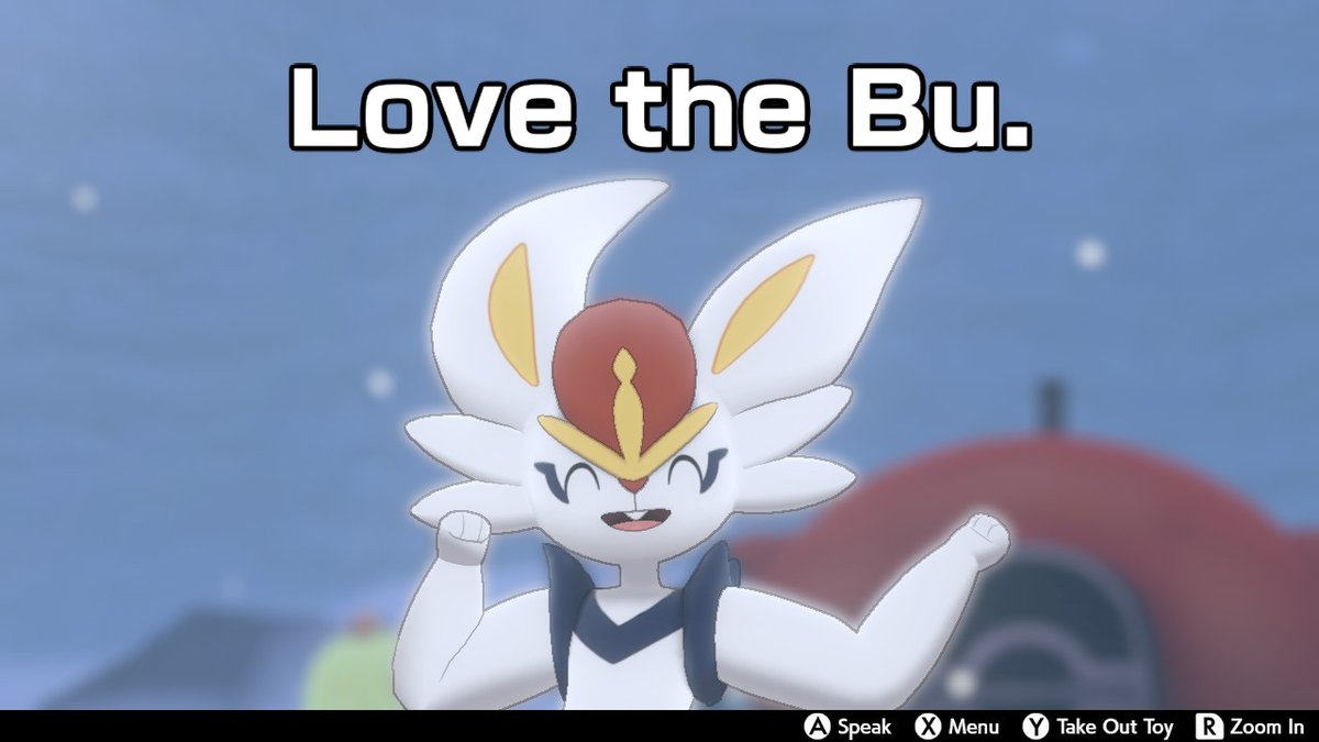 starbalek's tweet photo. #PokemonSwordShield #NintendoSwitch 
I looooove my Bu somuchhhhh https://t.co/RjZTzuYndK