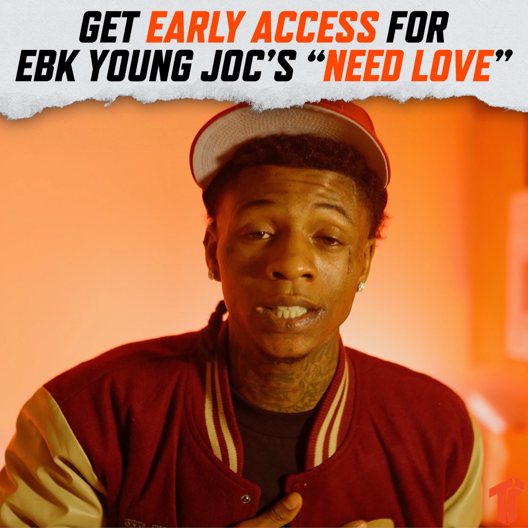 TheThizzler's tweet photo. Get #EARLYACCESS! Stockton's #EBKYoungJoc is dropping "Need Love" tomorrow, but you can watch it early by texting "ebkjoc" to (415) 463 7764!
Prod. #MoneyBagMont
Dir. #OrdinaryVisions https://t.co/OlyYBKB2JE