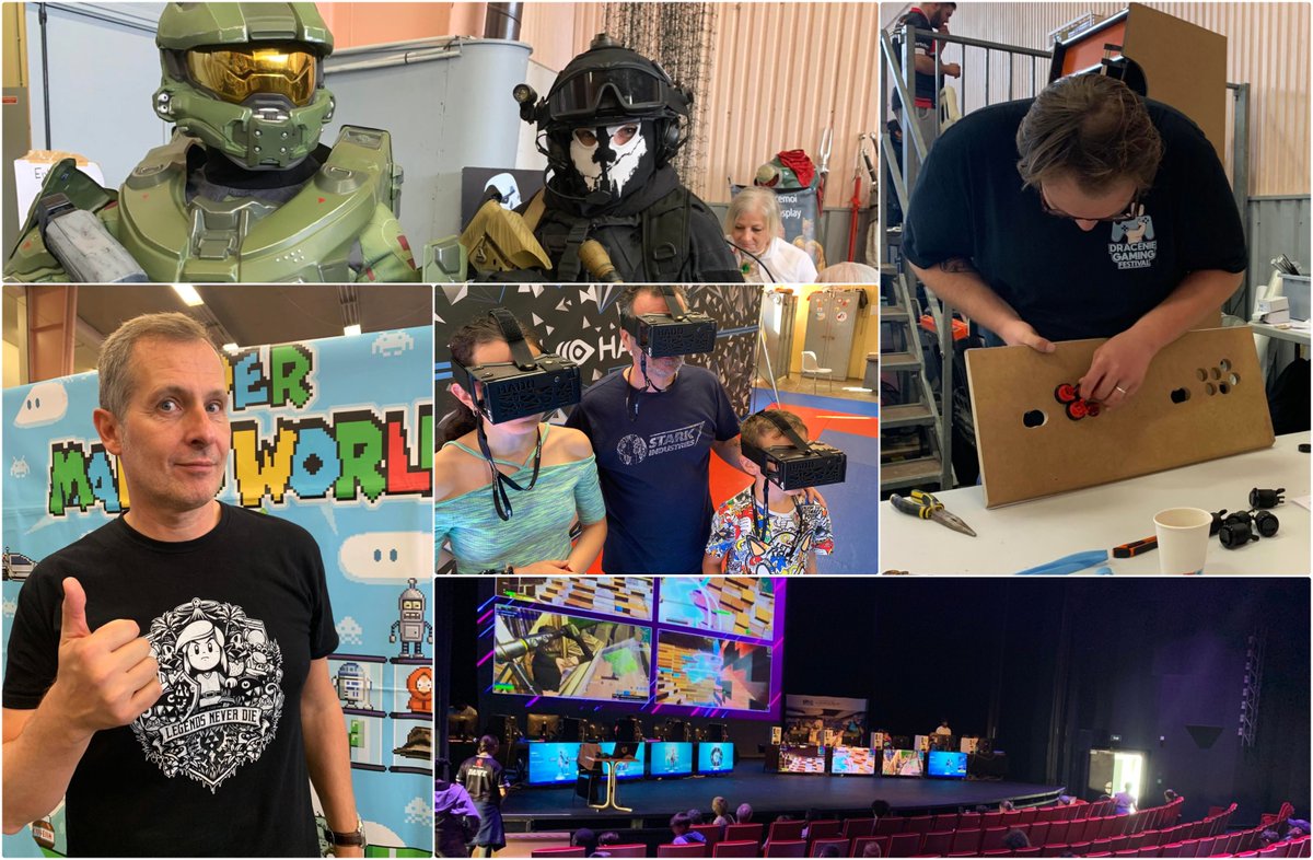 VMdraguignan's tweet photo. Concours de #cosplay, tournois en ligne, des milliers de visiteurs... la réussite du Dracénie Gaming Festival
https://t.co/mFykCfUyE5 #Dracenie #Jeux #var #RegionSud @DracenieGaming
#Mode83 @VilleDraguignan @PuReSport_ @ArnaudCiara https://t.co/cadyUEqFq9
