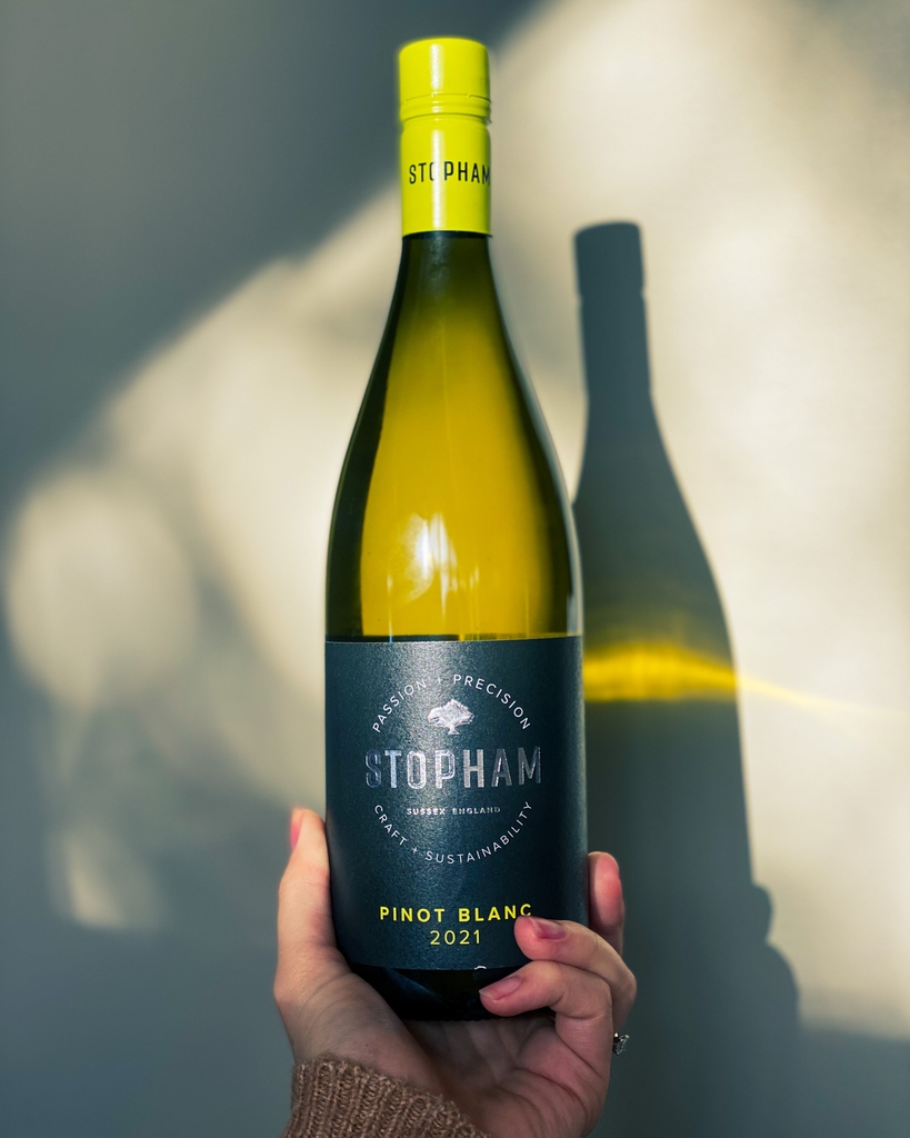 Our @stophamvineyard Pinot Blanc is perfect for brightening up these Autumn evenings 💚☀️ Available now elizabethrosewines.co.uk/shop/white-win… #stopham #pinotblanc #englishwine #sussexwine