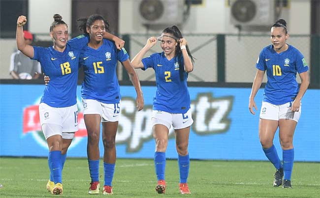 toisports's tweet photo. #U17WWC #BRAIND #IndianFootball ⚽
India🇮🇳 lose 0-5 to Brazil🇧🇷, end campaign with all-loss record
Match report 👉 https://t.co/ghgohkfGcv https://t.co/7m7DqlsV8Q