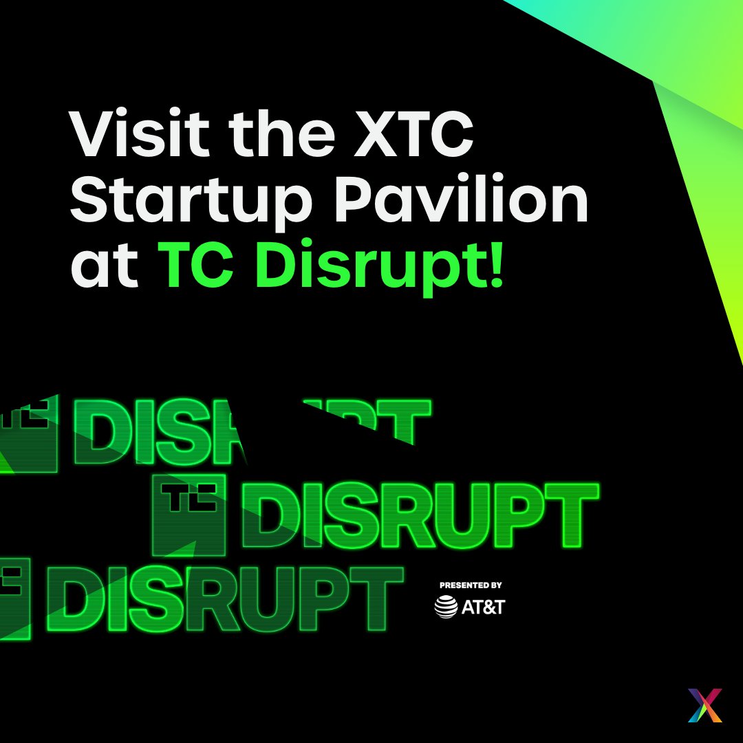 We can't wait to catch up with some of our amazing alumni at the XTC Startup Pavilion at <a href="/TechCrunch/">TechCrunch</a> #Disrupt2022 this week! Including HARMAN-XTC Startup Challenge 2022 winner <a href="/ABBY_Gogotech/">ABBY by GOGOTECH</a> &amp; Global Finals 2022 winner <a href="/AmaiProteins/">Amai Proteins</a>! 😄