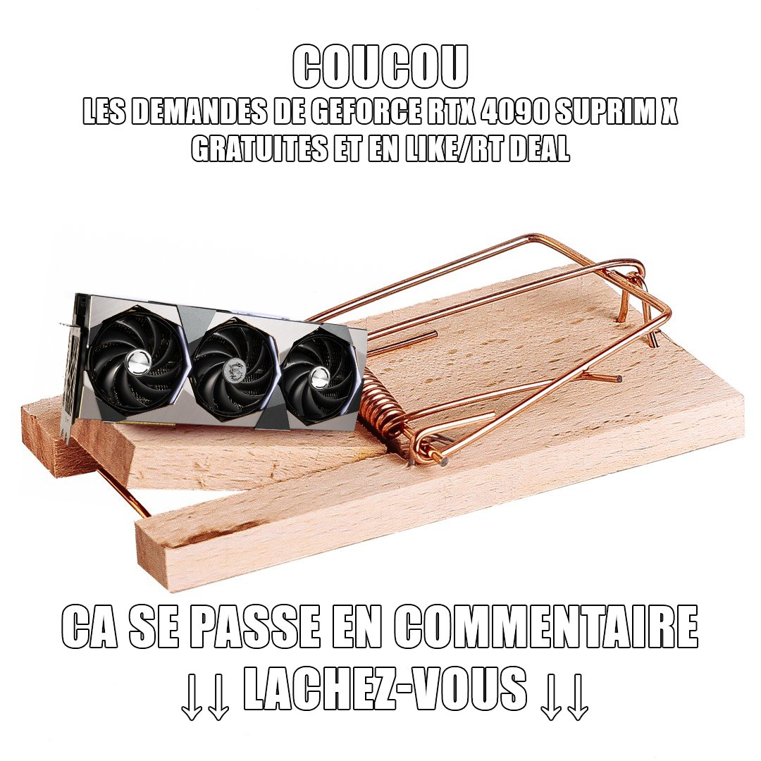 msifrance's tweet image. Faites-vous plaisir !🐀