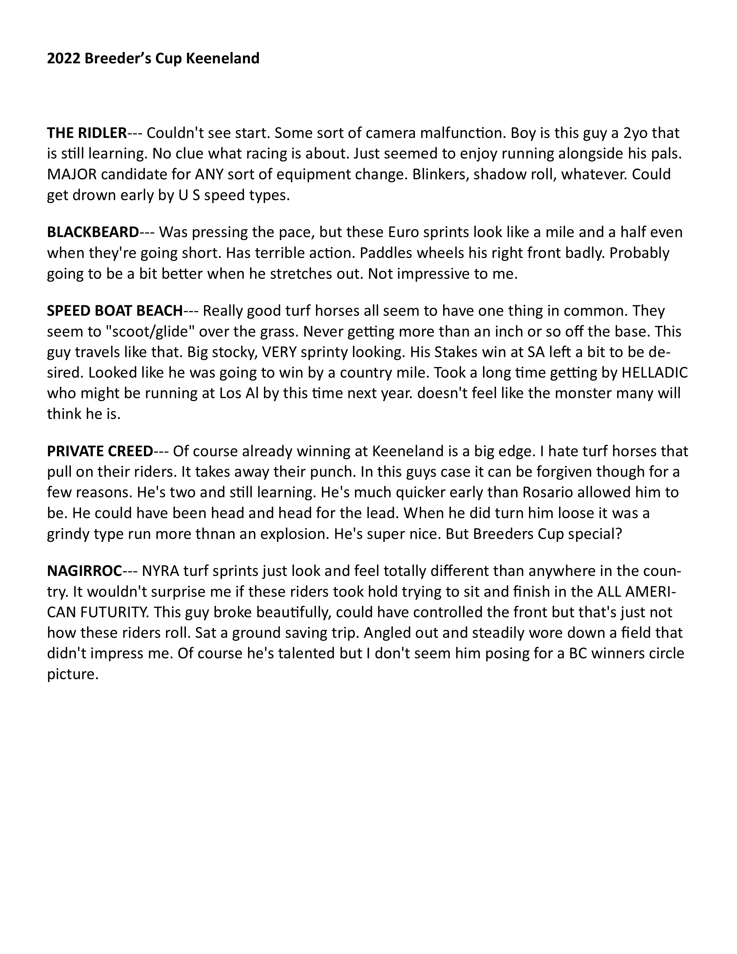 Andy Serling Picks