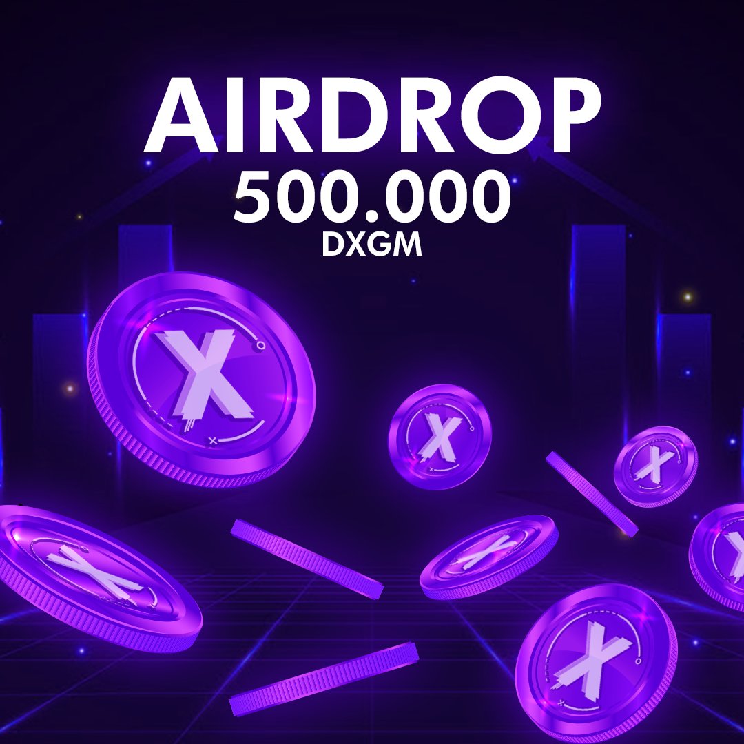🎉🎉 500.000 DXGM AIRDROP 🎉🎉

✅ Complete as many actions as you can.
✅ Don't forget to follow our Twitter <a href="/DexGame_io/">DEXGame</a>.
✅ The more your entries, the higher your chance.

👉🏻 gleam.io/f0KOq/dexgame-… 👈🏻