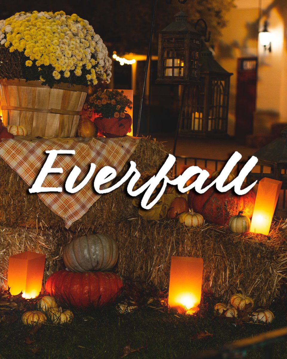CAGreatAmerica's tweet photo. Cuddle weather is upon us this Halloween 🤗🍂
If your idea of fall includes acoustic music, comfort food and bonfires, Everfall is your classic autumn dream!
Experience Everfall and 3 other lands at Tricks and Treats. Open this Friday!
#CGATricksandTreats #Everfall https://t.co/uysrnhsZag