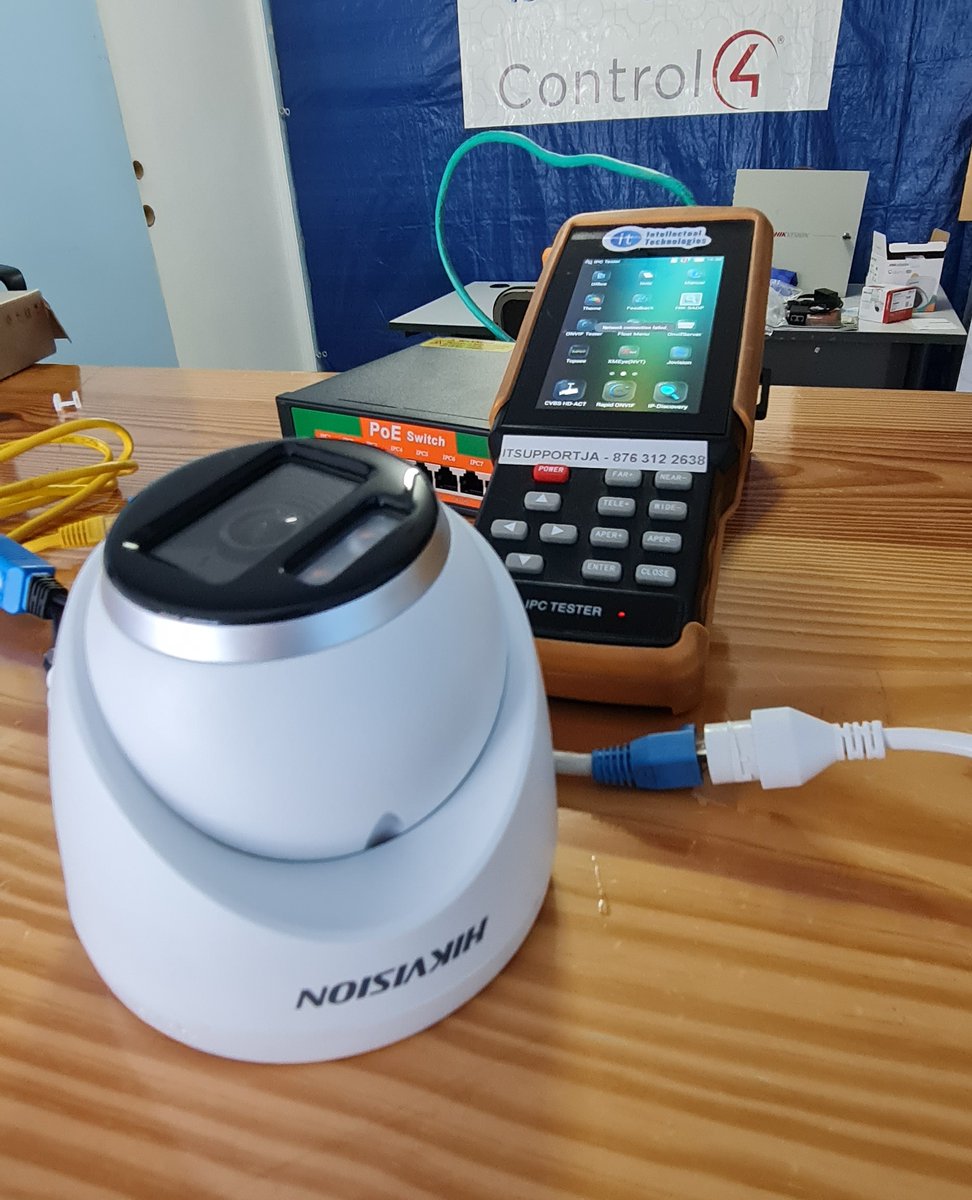 itsupportja's tweet photo. Getting Hikvision ColorVu IP cameras ready for a project.

We plan, test, and label every device before deploying.

Saves us so much time on project sites. https://t.co/CvfUzq1DDY