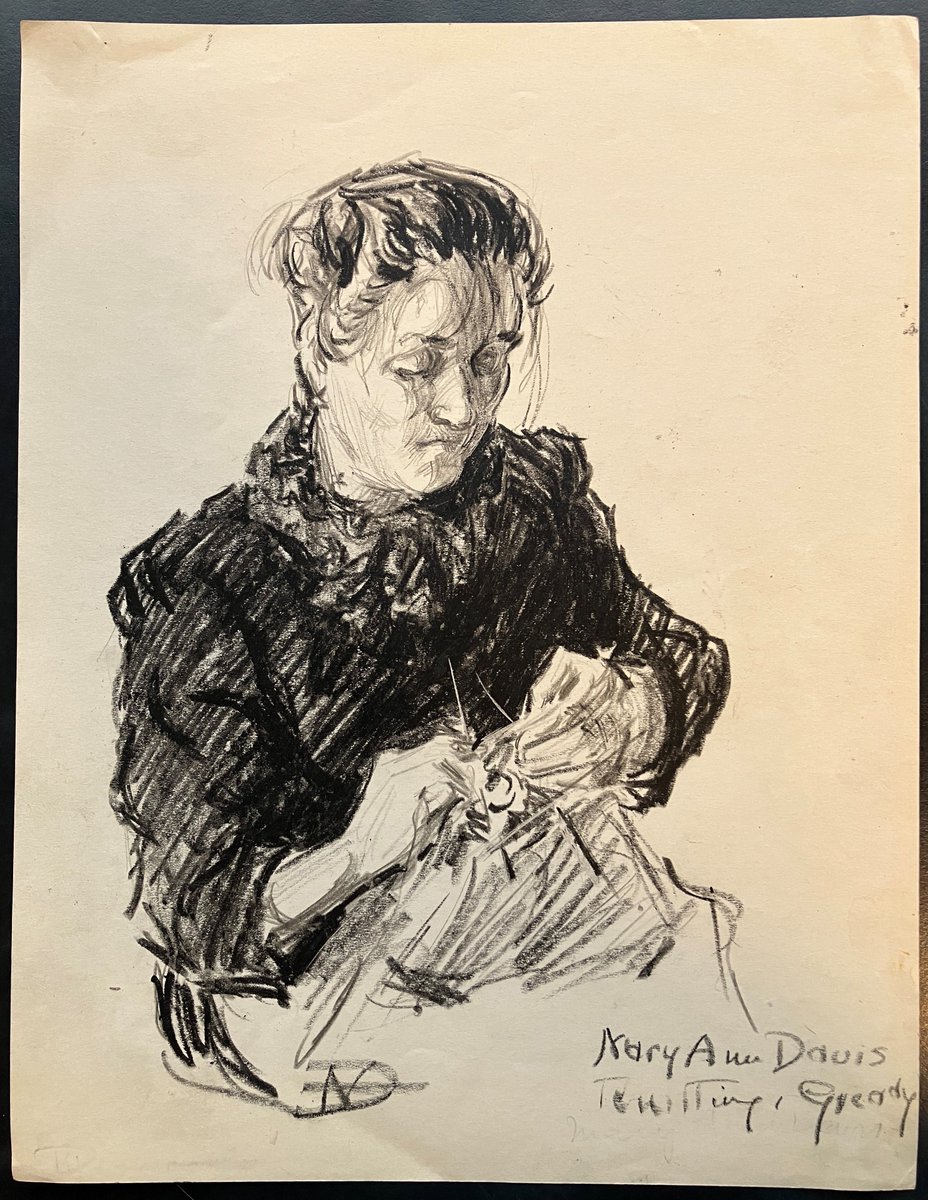 MBGovArchives's tweet photo. We're processing a collection of artwork by Nina Hepburn Dinwoodie who lived at #Cartwright with her husband, #HBC employee, W.A. Dinwoodie. This is a small sampling of the large group of drawings she created in the 1920s.  #WomensHistoryMonth #HBCArchives #Natsitok #NunatuKavut https://t.co/nrR1zrCalB
