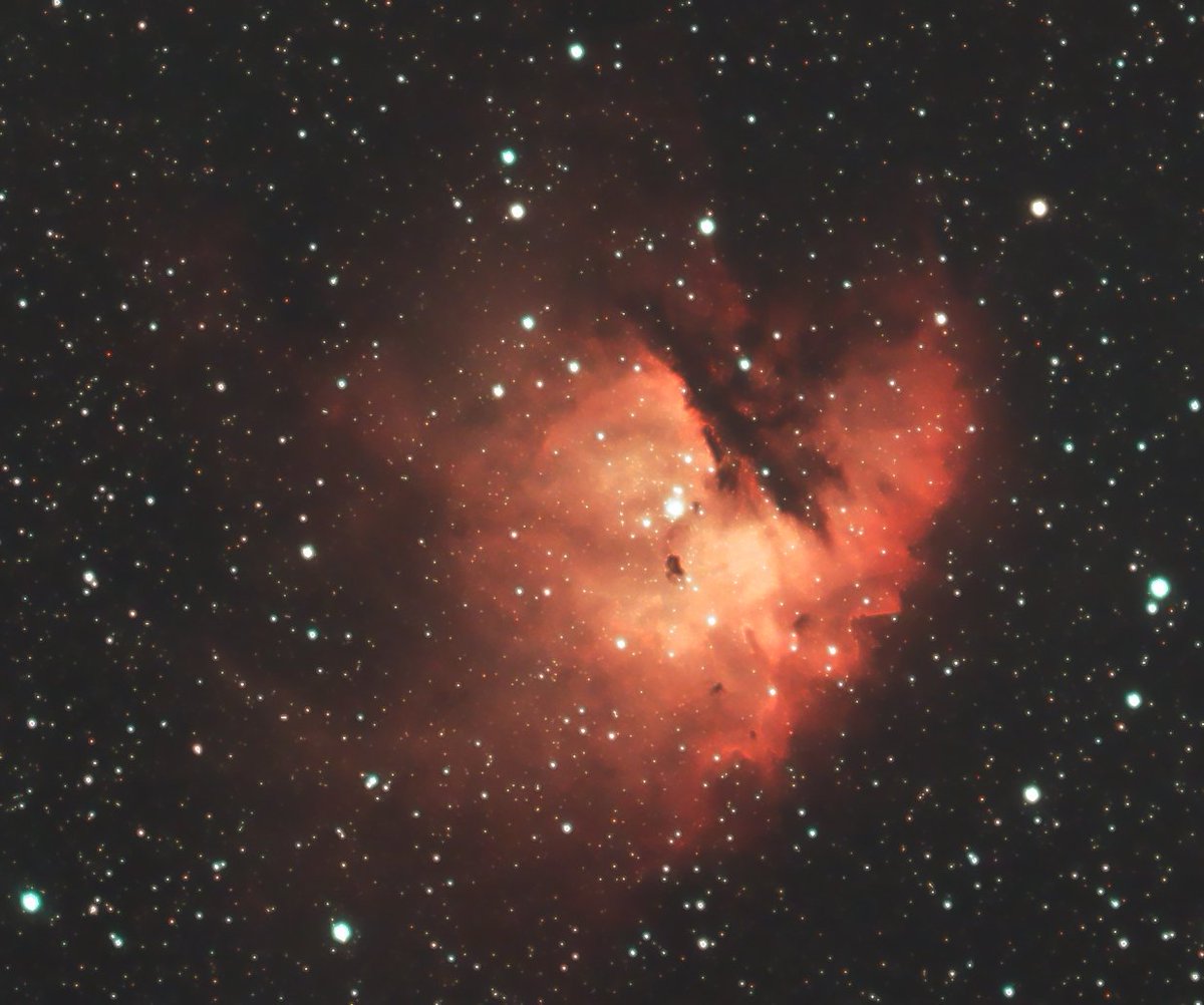 MCSpaceLounge's tweet photo. 2022.10.04 - https://t.co/37bSXSQxsH #Astronomy #Astrophotography #DeepSpaceObject #DSO #EmissionNebula #NGC281 #PacmanNebula #SH2184 https://t.co/BaCfGnEIcb