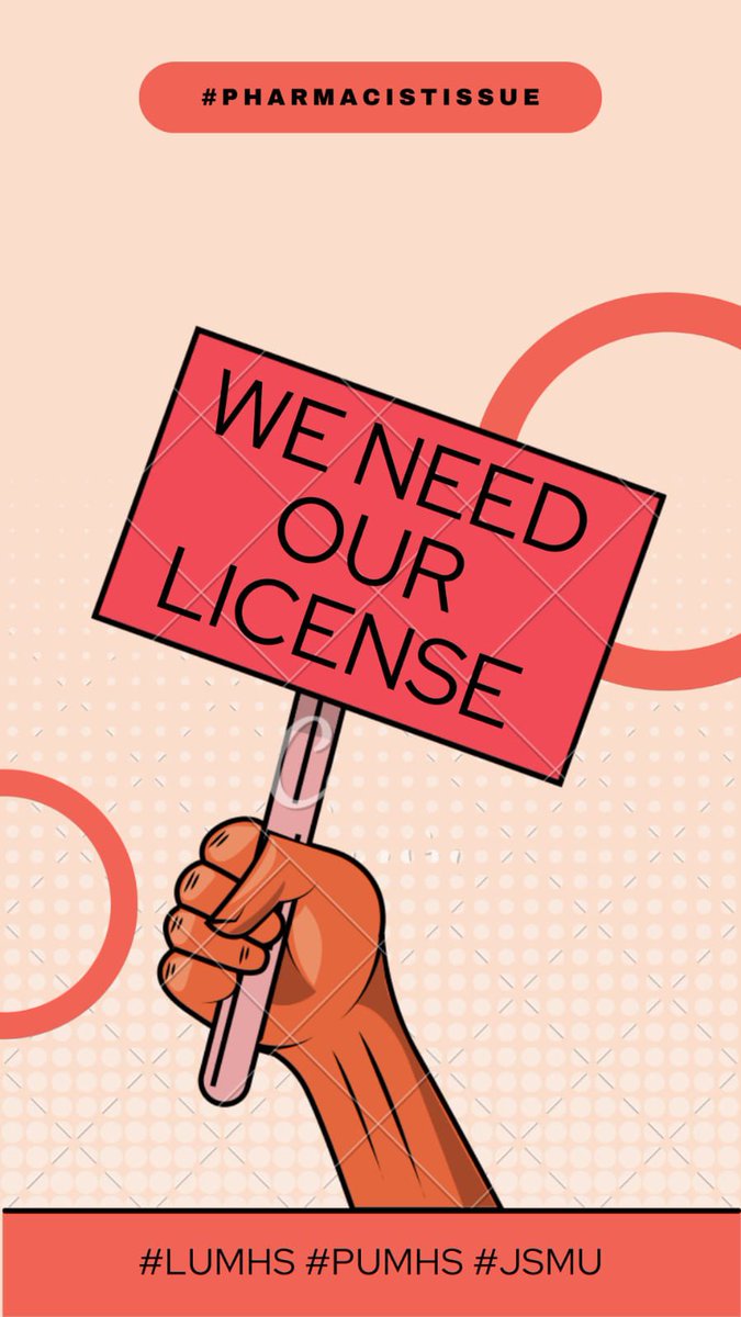AjMonika20's tweet photo. WITHOUT LICENSE OUR DEGREE IS JUST A PIECE OF PAPER.
#Pharmacistissue https://t.co/OOXBrthHrV