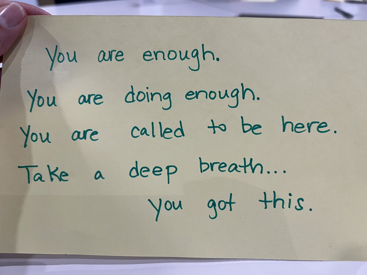 MVGutierrezMD's tweet photo. In Austin with @LeadershipWome visiting the Ann Richard’s School for Young Women Leaders. Such an inspiring place. They have a gratitude wall and we each got to leave a message to the students here.
#LearnLeadLegacy https://t.co/qWKWjdX4rG