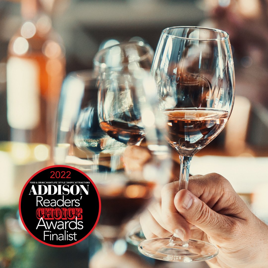 We are excited to announce that The Second Floor Kitchen has been nominated for a 2022 Addison Guide Reader's Choice Award. Click the link to vote for Second Floor Kitchen as, "Favorite Place to Sip Wine". 🍷 ♥️  west.tn/6019MYPBv