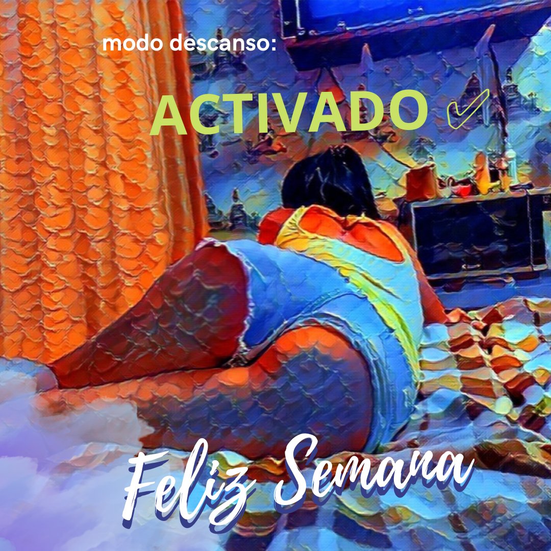 Feliz inicio de semana!