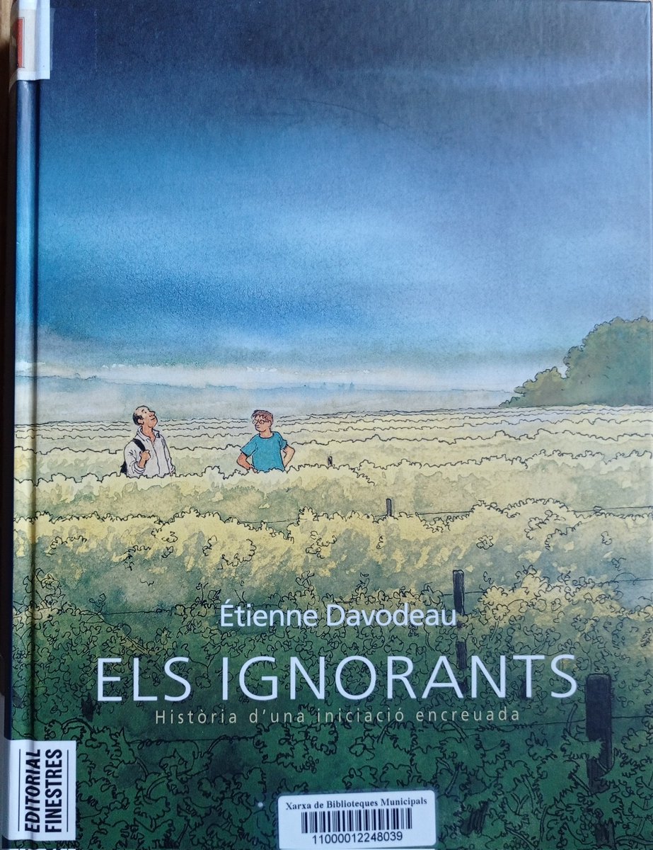 rebinberlin's tweet photo. "Els ignorants" d'Étienne Davodeau o la importància de ser ignorant sobre el món del còmic o del vi i gaudir-ne guspirejant la curiositat #UnaPàginaAlVol #rebcomano https://t.co/msqoTZOv9R