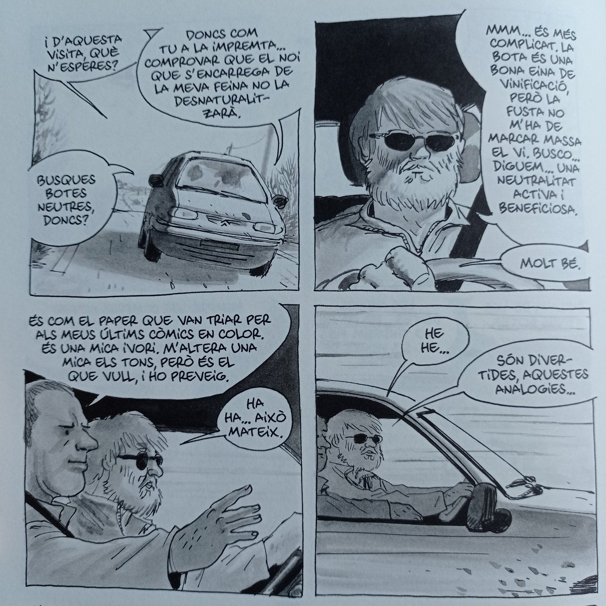 rebinberlin's tweet photo. "Els ignorants" d'Étienne Davodeau o la importància de ser ignorant sobre el món del còmic o del vi i gaudir-ne guspirejant la curiositat #UnaPàginaAlVol #rebcomano https://t.co/msqoTZOv9R