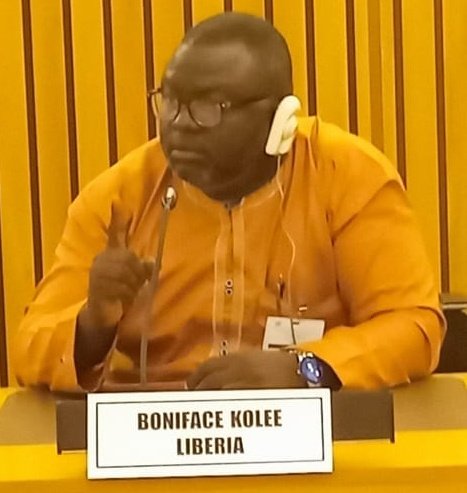 Our Social Protection Director Boniface Kolee is expanding Liberia's gains as it relates to d protection of women and girls' rights at d United Nations Economic Commission for Africa. Gender, Poverty and Social Policy Development Index are the core issues.

Ethiopia, Addis Ababa