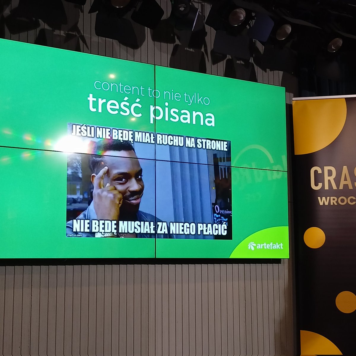 #wroclaw

No właśnie - tworzenie contentu to nie tylko pisanie! 

#Contentcreater