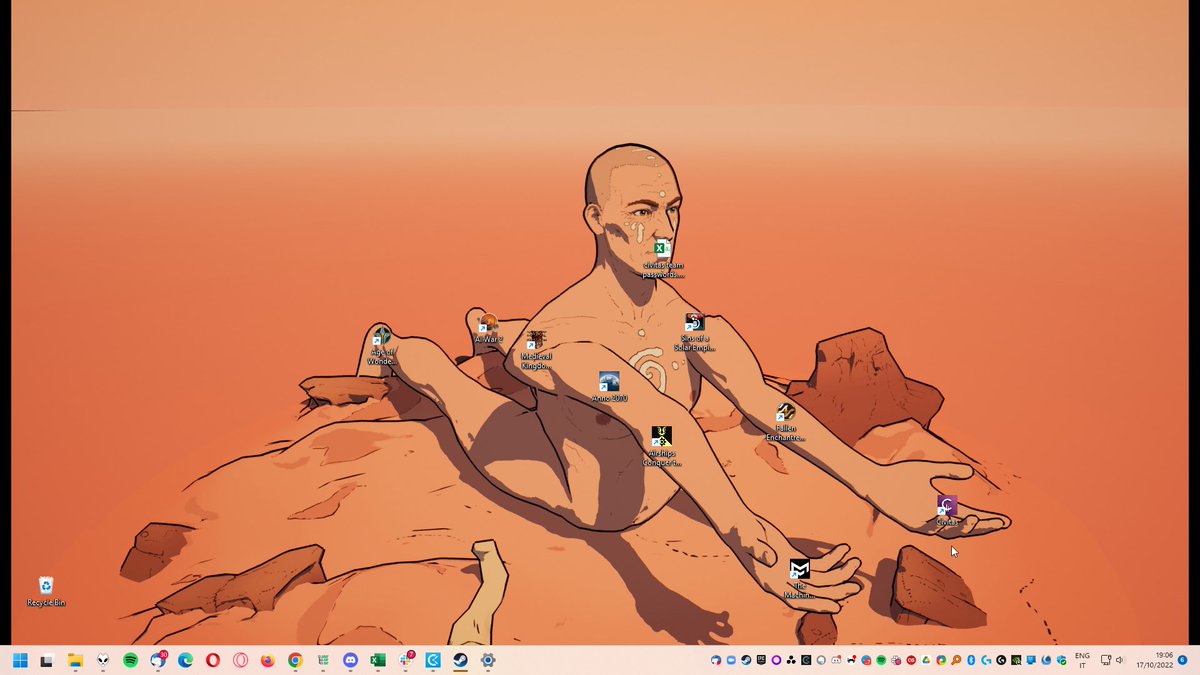 playcivitas's tweet photo. It's #CleanYourVirtualDesktopDay, so make sure to have a neat desktop with well-organized shortcuts and no sensitive files scattered around - like ours. https://t.co/PrXPXqLgeP