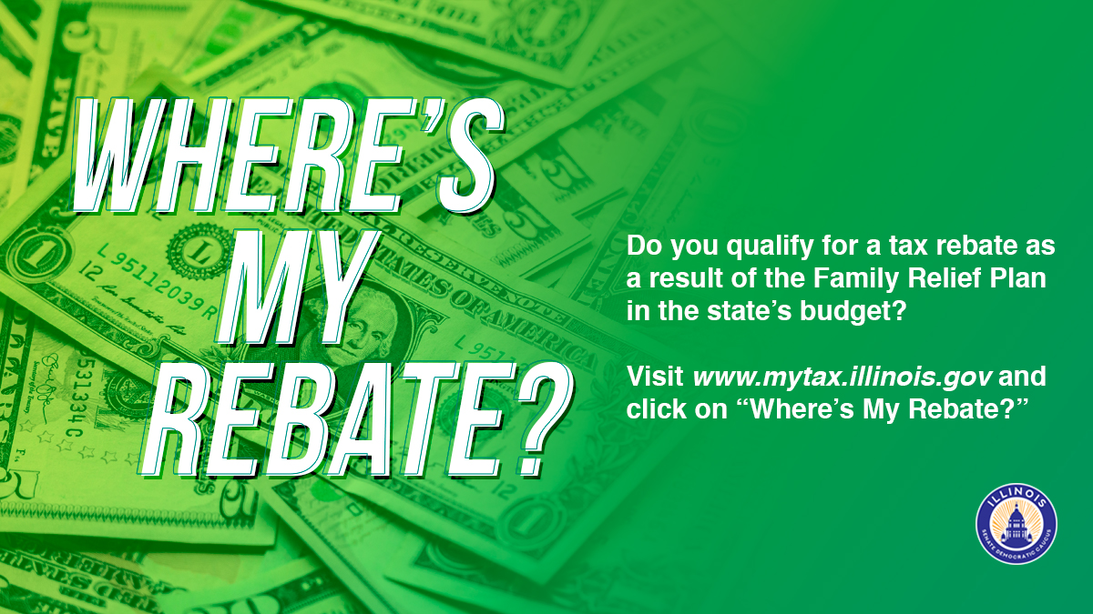 SenTharp's tweet photo. Claim your rebates! The deadline to apply for one-time income and property tax rebates is today, Oct. 17. Make sure to check your status and file any missing forms at https://t.co/nslemKCiF8. https://t.co/DWUiLE7MWK