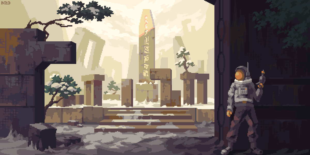 DailyPixelBot's tweet image. "Obelisk
#pixelart #ドット絵"

Artist: @norma_2d
Website: artstation.com/norma2d
