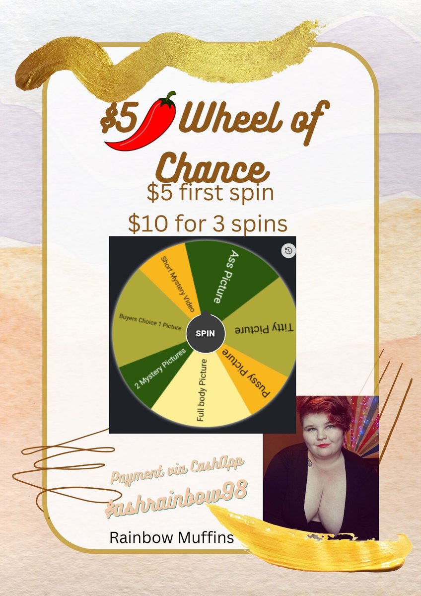 _rainbowmuffins's tweet photo. #messageme if you want to spin to win! #BBWBigBootyFreaks #bbwworship #bbwbigass #bbwmistress #BBWAppreciation #onlyfans #cashapp #sexybbw #bbws #ssbbwass #ssbbwmodel #bbwmodel #ssbbws #ssbbw #bbwhore #accountant #bbwadmirer #BigBoobyClub https://t.co/mMTCrRITW2