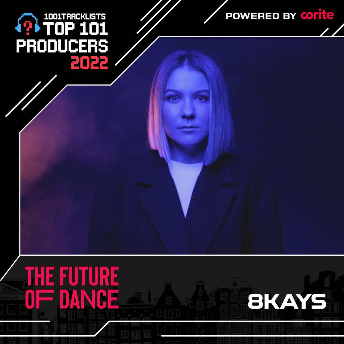 Ukrainian producer @8Kays_official has become a key figure on @afterlife_ofc with both her releases and live sets at Afterlife events. #TheFutureOfDance2022 #Top101Producers2022