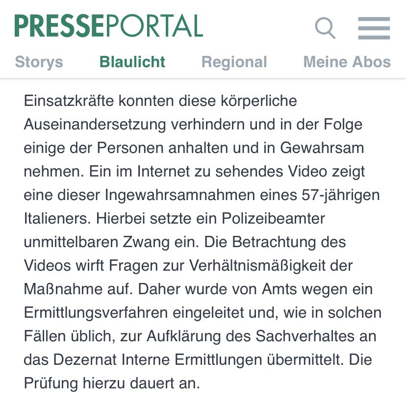 Was tut denn die Staatsangehörigkeit einer der bei #FCSPHSV in #Hamburg von #Polizeigewalt betroffenen Personen zur Sache? Und als ob das Ermittlungsverfahren irgendetwas bringt. Wir brauchen eine unabhängige Polizeibeschwerdestelle gg das #Polizeiproblem, Rassismus u.a. Gewalt!