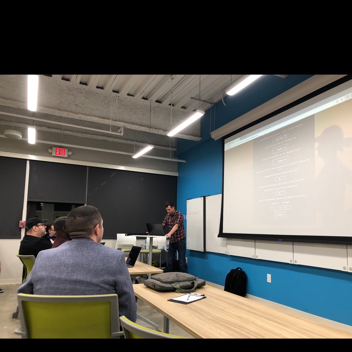Christo_Landry_'s tweet photo. Got to present my Training Plan Generator (running) to the Concord Software Developers group!
#100Devs https://t.co/aUS6zCroL1