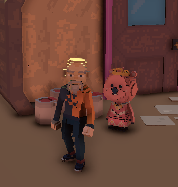 VickiAdamson15's tweet photo. @TheSandboxGame I just finished my quest on Pororo experience on the #SandboxAlphaS3 for a chance to win a Season 3 Alpha Pass! Here I am with a cute Pororo. Check out my screenshot!

#Pororo https://t.co/vP0V19p0Eu