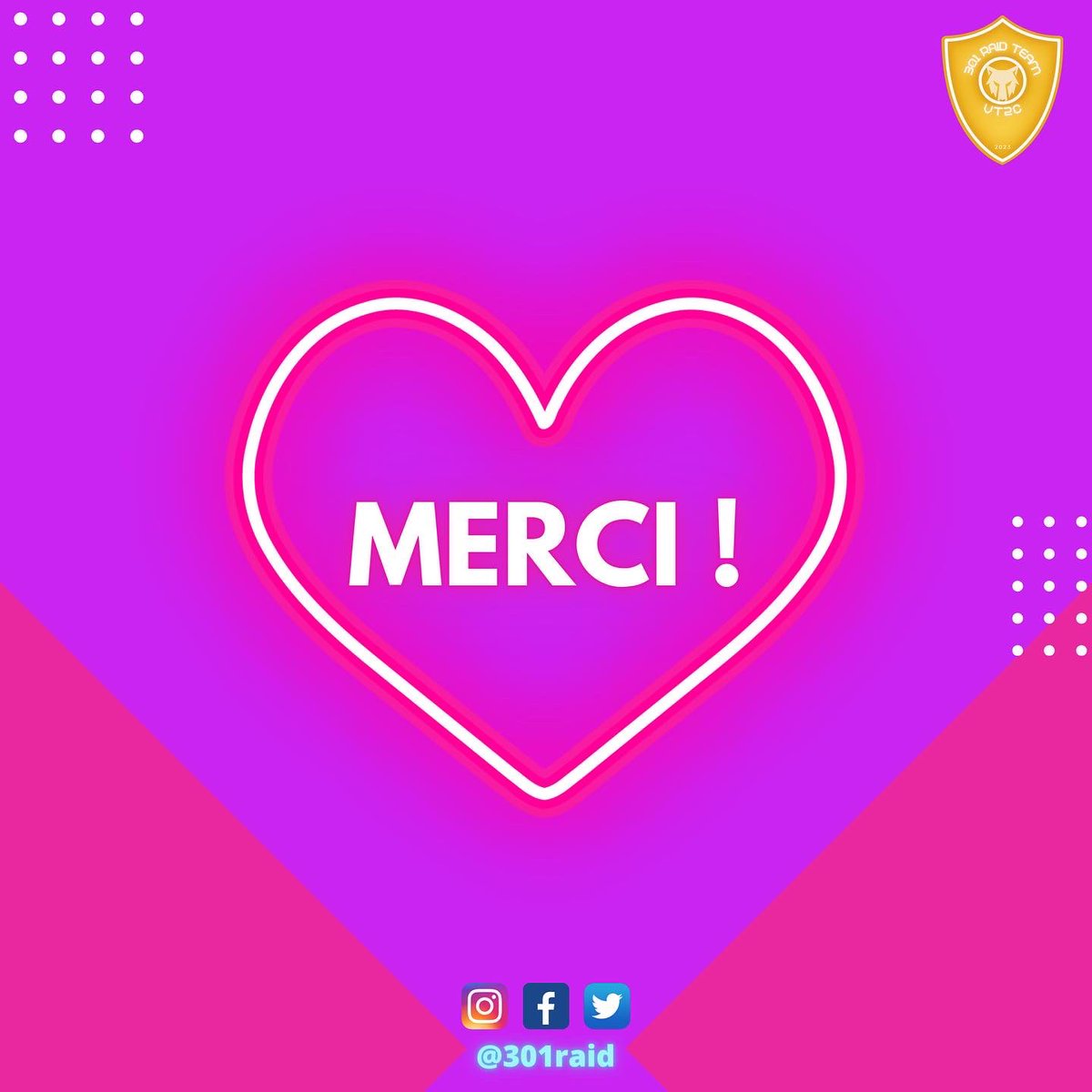 301raid's tweet image. N'hésitez pas à venir nous soutenir en nous suivant, en partageant autour de vous et peut-être en faisant un don (lien de la cagnotte en description).

À très vite pour la suite des présentations !
L'équipe 301 Raid ❤️ 

#europraid #europraid2023 #travel #voyage #humanity