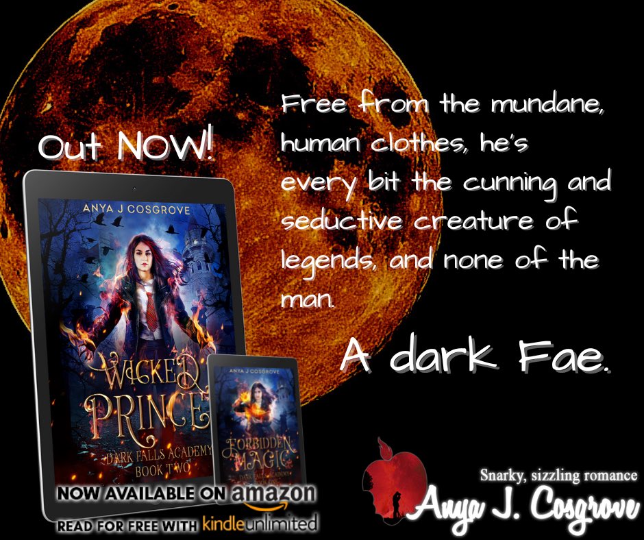 Romancereports's tweet photo. #OnTour with Wicked Prince (Dark Falls Academy Book Two) by @AnyaJCosgrove 
➜ https://t.co/pXubWIPNa2 https://t.co/rS05sSugYe