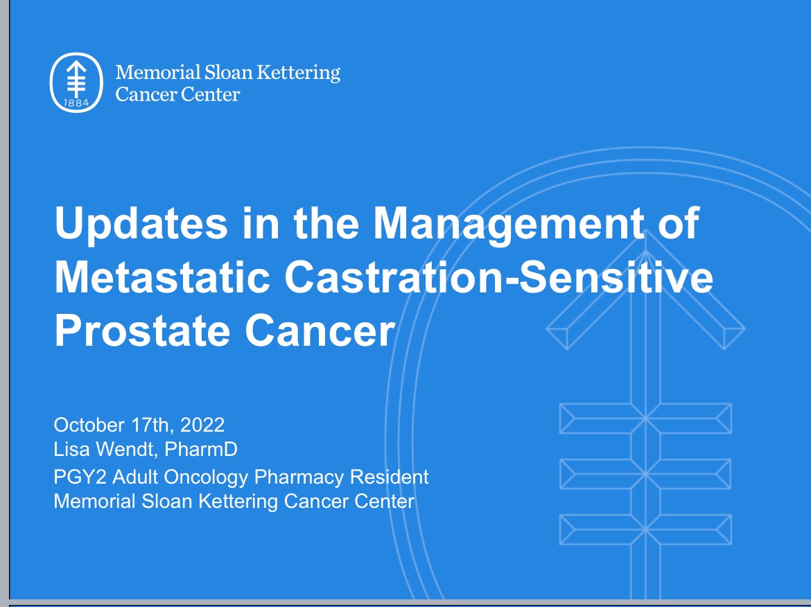 CE for PGY2 year ✅
