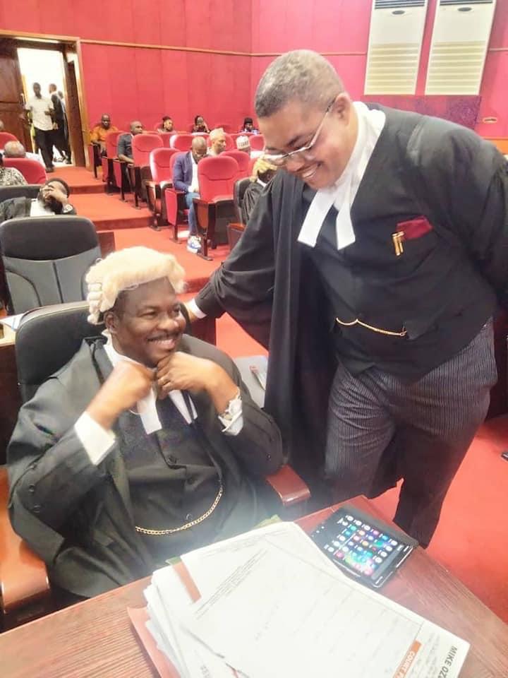 EjioforBar's tweet photo. UPDATE ON OUR TODAY'S VISIT TO OUR INDEFATIGABLE CLIENT – ONYENDU MAZI NNAMDI KANU AT THE DSS HEADQUARTERS, ABUJA, WHERE HE IS NOW BEING ILLEGALLY AND UNCONSTITUTINALLY HELD IN SOLITARY CONFINEMENT, IN GROSS VIOLATION OF THE POSITIVE ORDERS OF THE COURT OF APPEAL: https://t.co/WyLrKnFWGN