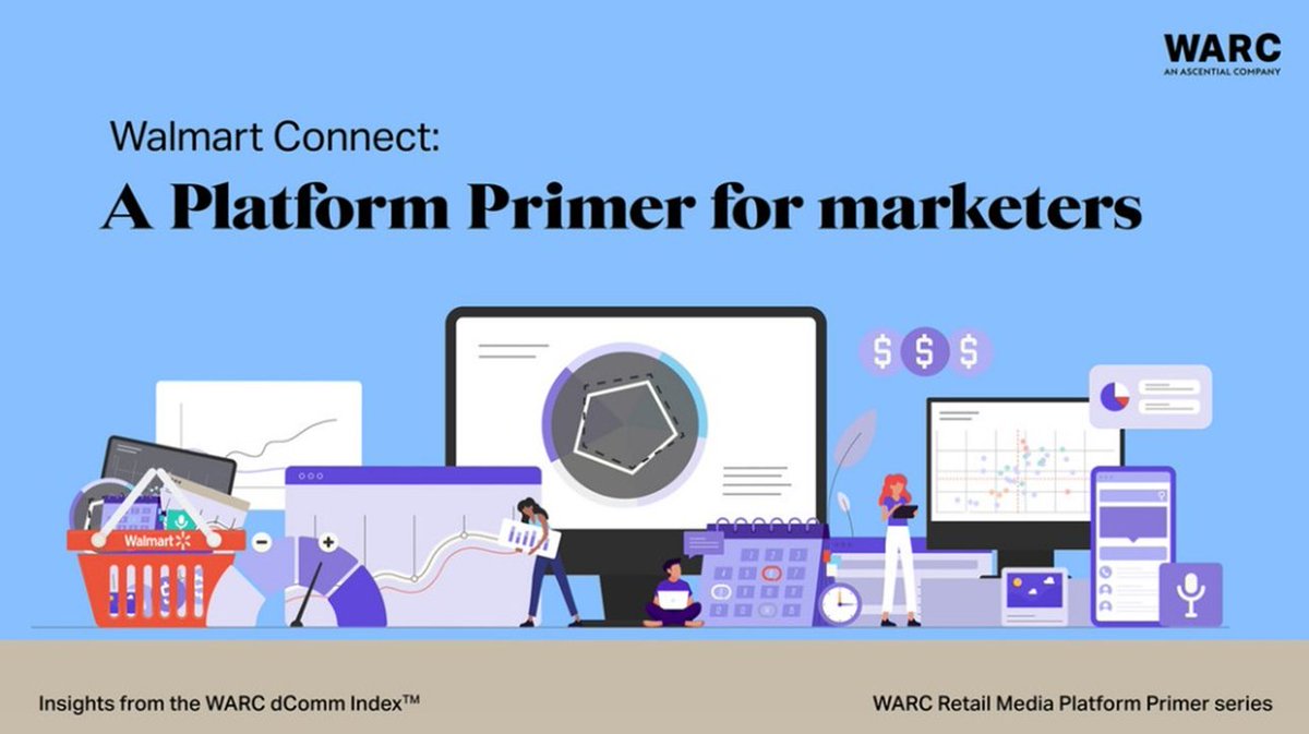colinalewis's tweet photo. Been working on the WARC Retail Media Primer Series for the last 6 months: a definitive guide to top US Retail Media Platforms: Amazon/Walmart/Kroger &amp; Target/Roundel, Instacart. 5x50 pages of models, advice, tactics for success just launched. For WARC subscribers @WARCEditors https://t.co/FVIc98iqXM